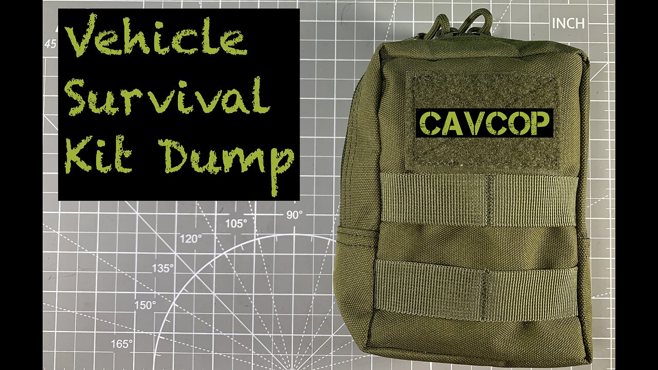 Vehicle Survival Kit Dump