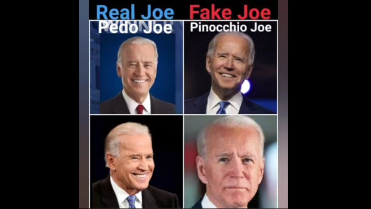 Real Joe - FAKE Joe