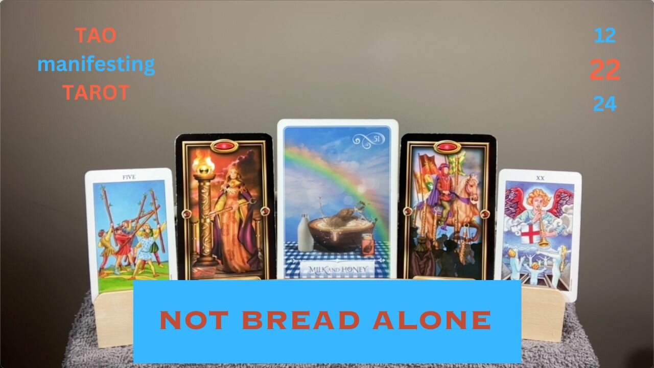 NOT BREAD ALONE