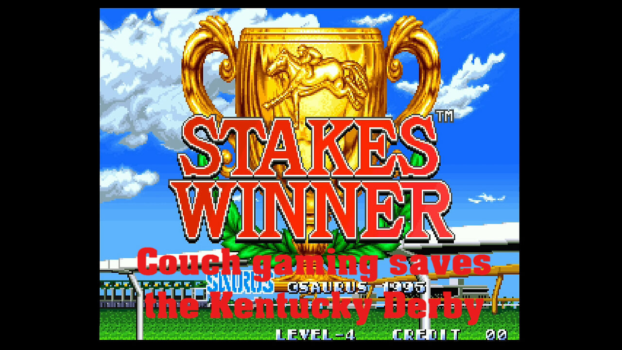 Couch gaming Stakes Winner (Neo Geo)