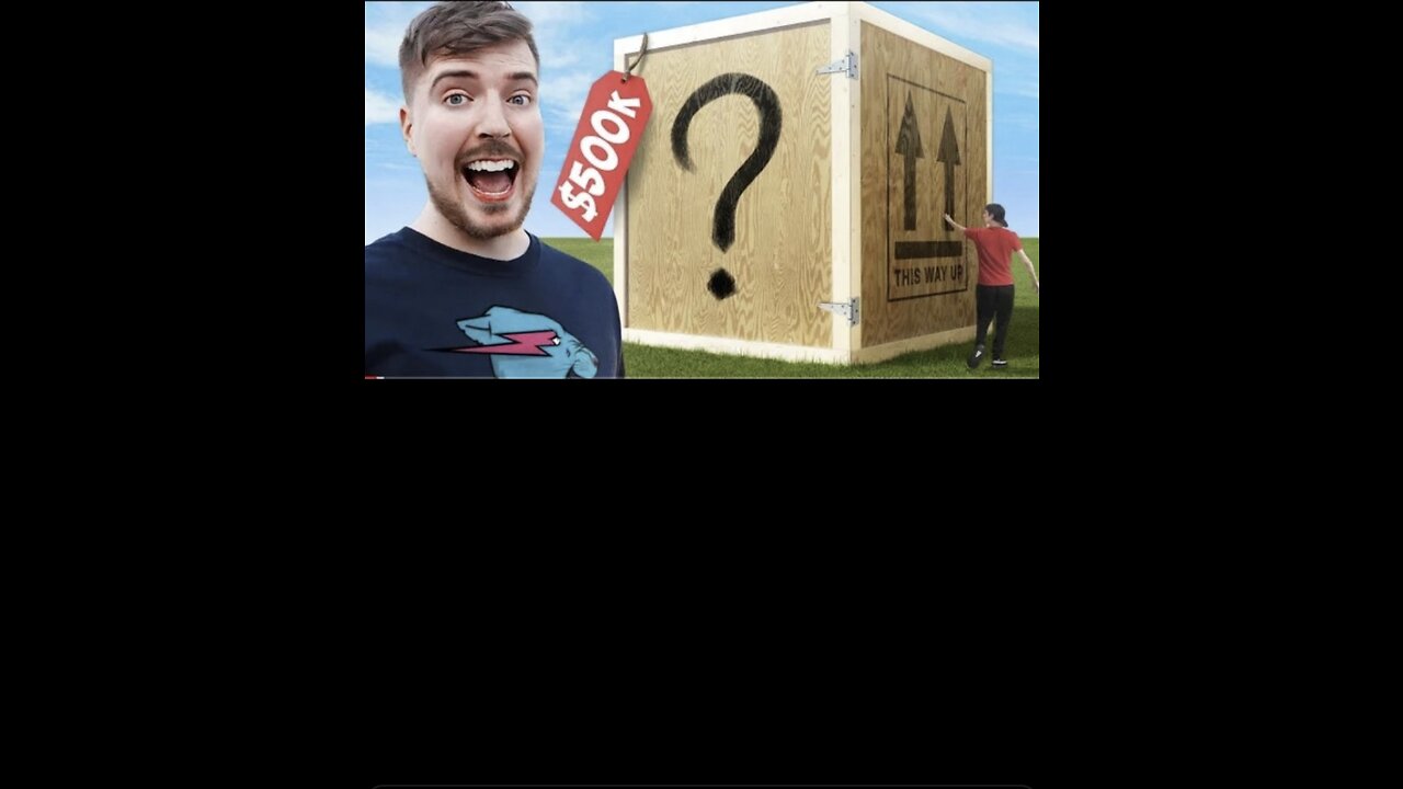 I Bought The World's Largest Mystery box! ($500,000)