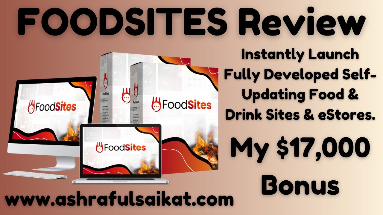 FOODSITES Review - Create Stunning Food & Drink Sites (By Art Flair)