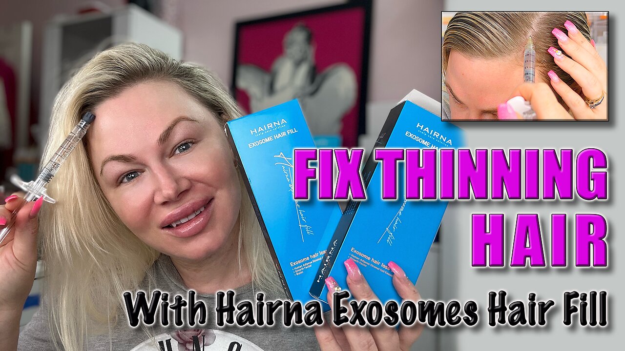 Fix Thinning Hair with Hairna Exosomes Hair Fill! Maypharm.net and code Jessica10 Saves you Money