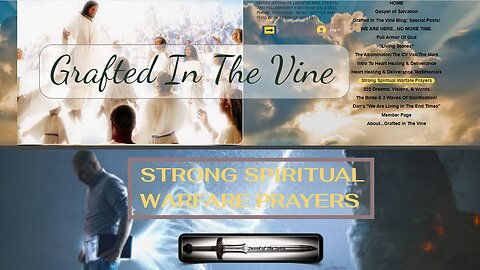 Important New Updates To Spiritual Warfare Prayer Page!
