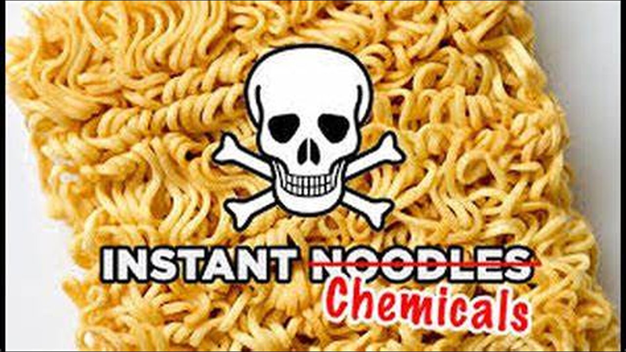 STOP EATING INSTANT NOODLES, THEY GIVING PEOPLE CANCER