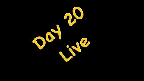 Day 20 Live