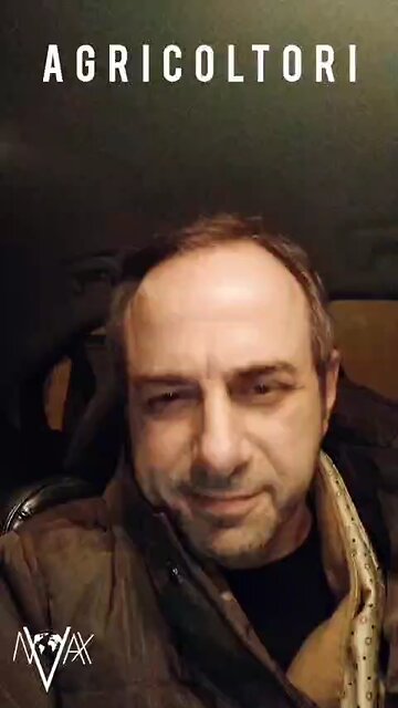 Italian farmer's protest