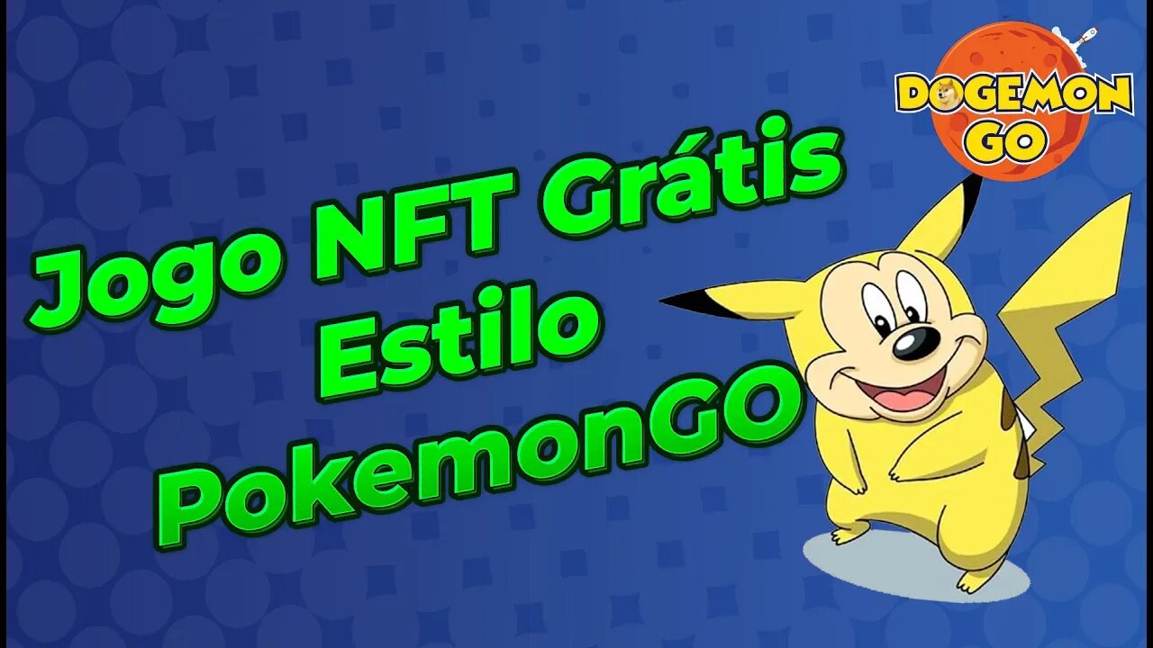 DogemonGo: Jogo NFT Grátis - Estilo - Pokemon GO !!