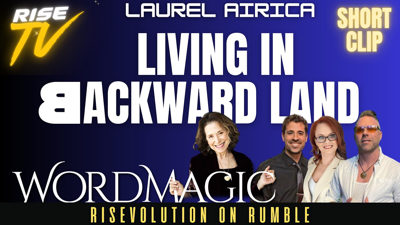 LIVING IN BACKWARD LAND, POET, SPELLS, MISINFORMATION, WHATS TRUE IS FALSE W/ LAUREL AIRIEL