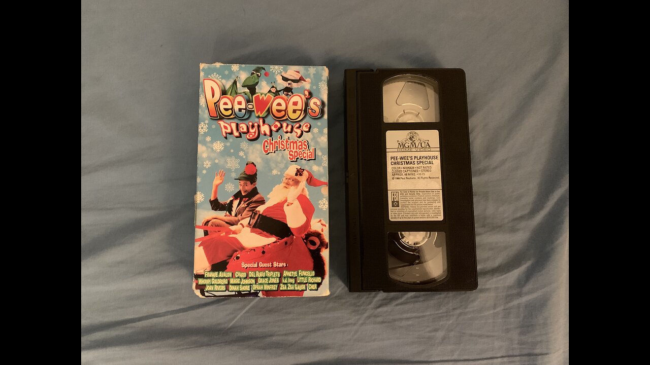 Pee-wee's Playhouse Christmas Special (1996 VHS)