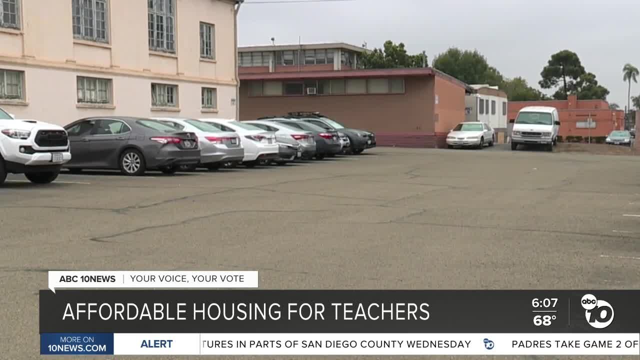 SDUSD wants to spend $200 million to build teacher homes