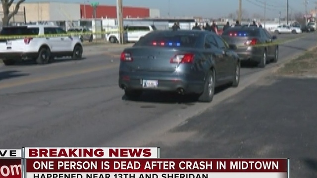 Tulsa Police on scene of midtown fatal crash