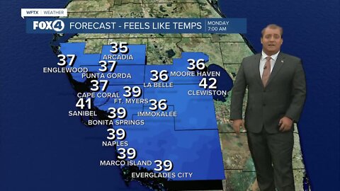 FORECAST: Chilly Monday, but seasonable temperatures to return by next weekend