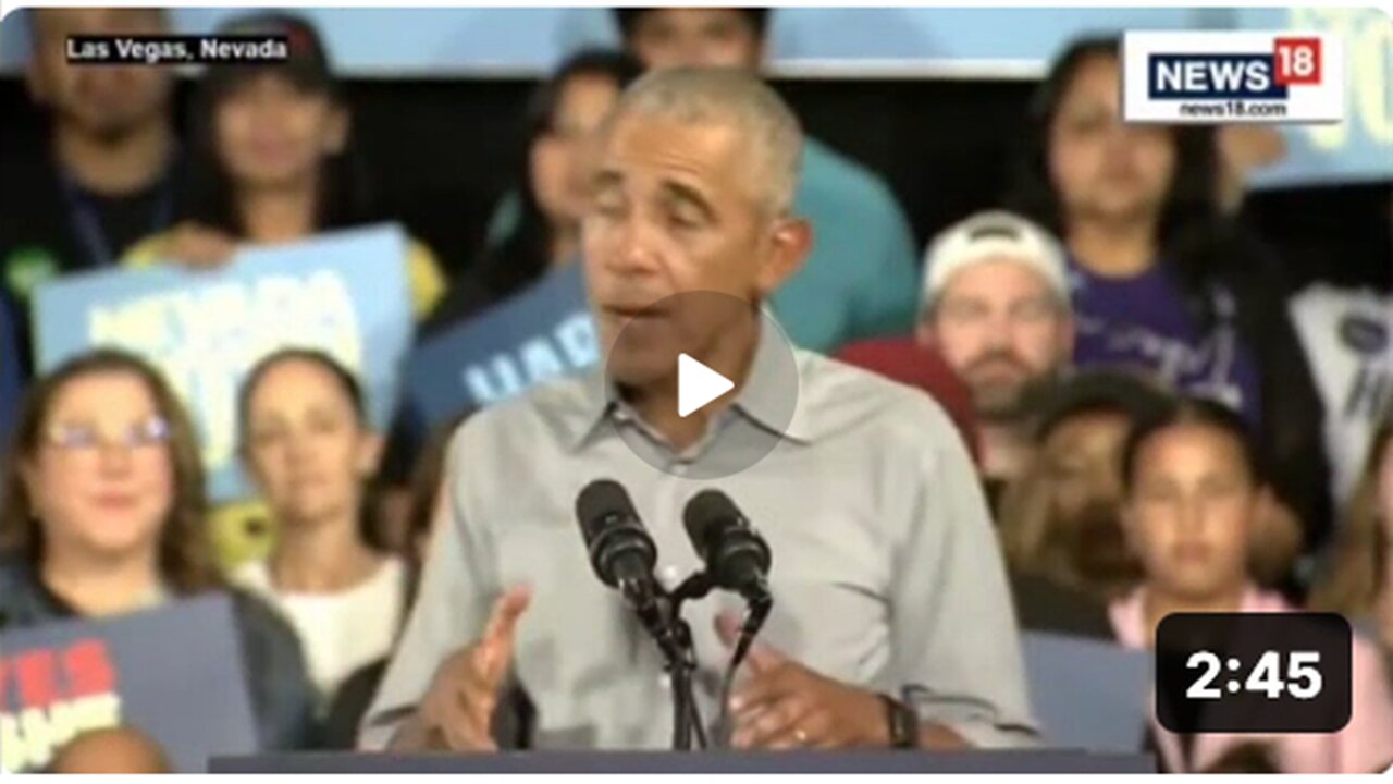 Obama Admitting The Covid Pandemic Was All Pre-Planned