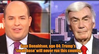 Retired ABC News hack Sam Donaldson slams Trump's base