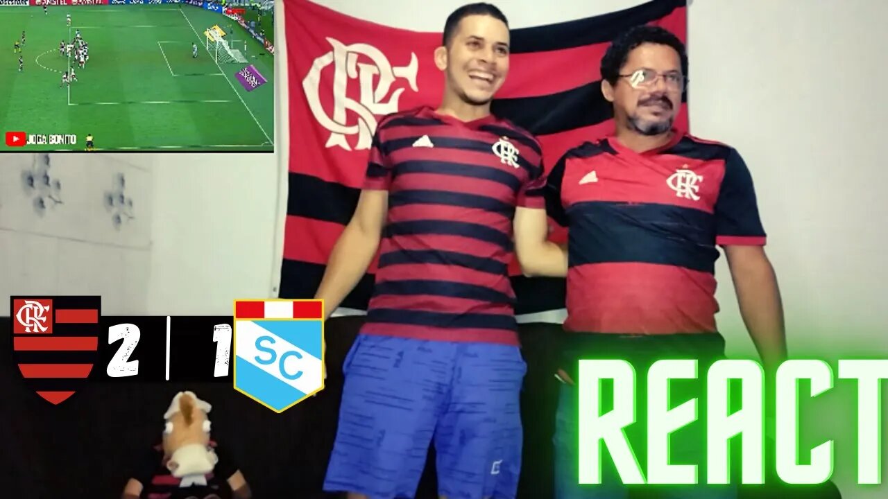 MAIS UM JOGO PÍFIO | MAIS UMA FALHA DO HUGO [REACT] REAÇÕES FLAMENGO 2 X 1 SPORTING CRISTAL