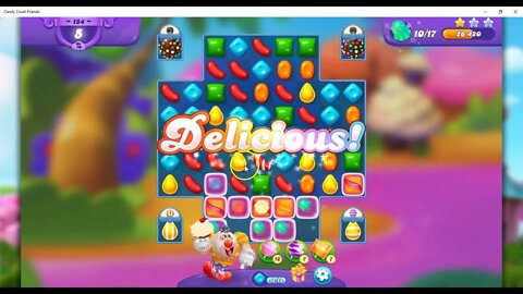 FRIENDS Level 184 Talkthrough, Candy Crush Friends Saga, 26 Moves 0 Boosters