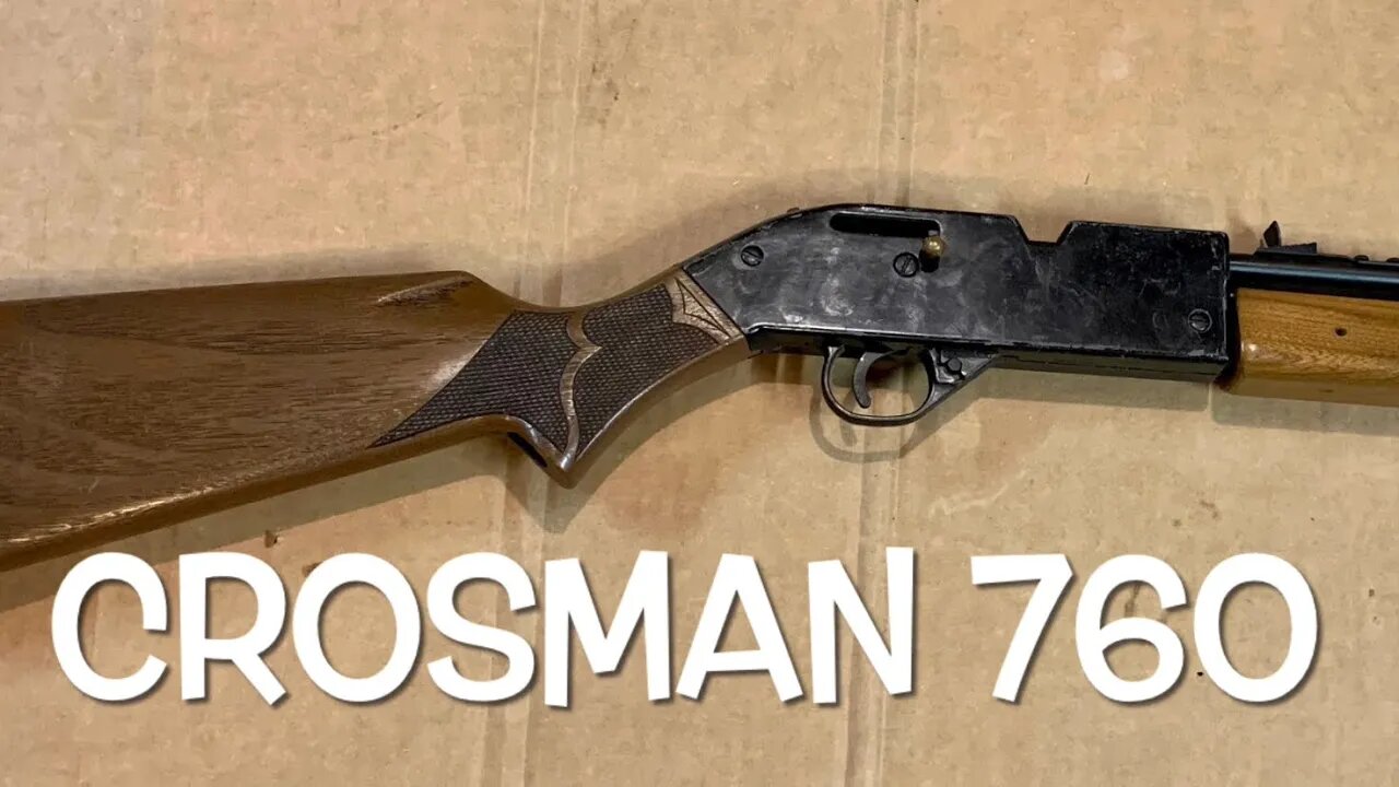 Crosman 760 back from the dead! Original version brass bolt