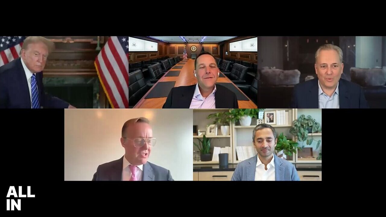 The All-In Podcast Interview with President Donald J Trump