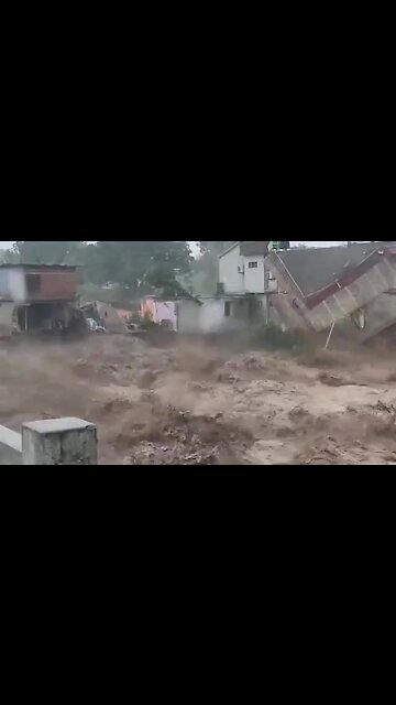 Horrifying images of destructive flooding in India