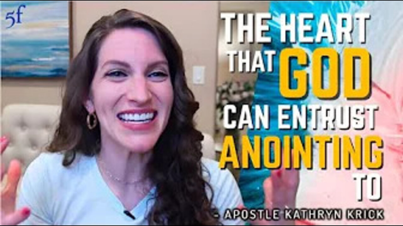 The Heart that God can Trust Anointing to