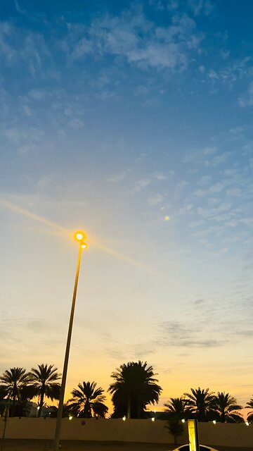 EVENING TIME IN DUBAI