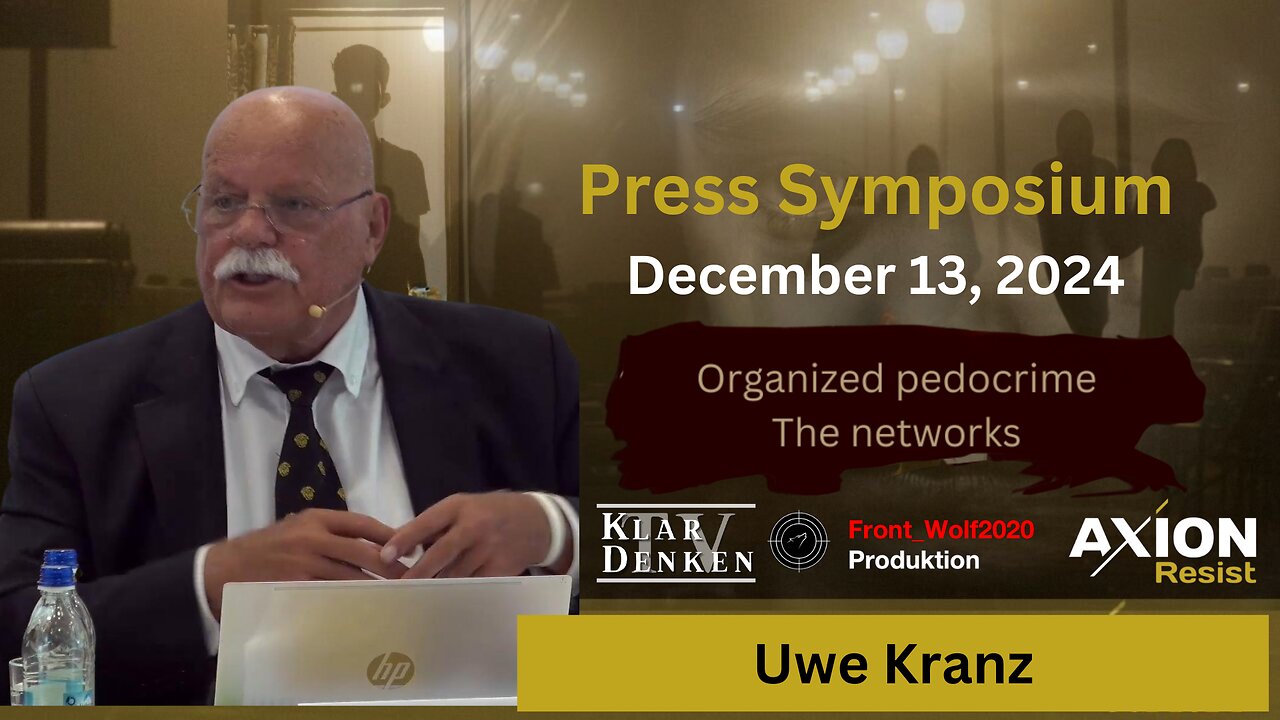 ⚡️Lecture by Uwe Kranz at the AxionResist Press Symposium on December 13, 2024⚡️