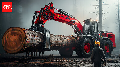 11 CRAZY Precision Wood & Forestry Machines: Finesse & Brawn