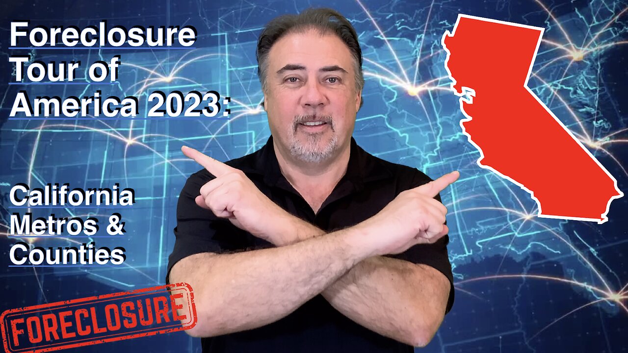 Foreclosure Tour of America 2023: California - Housing Bubble 2.0 - US Housing Crash