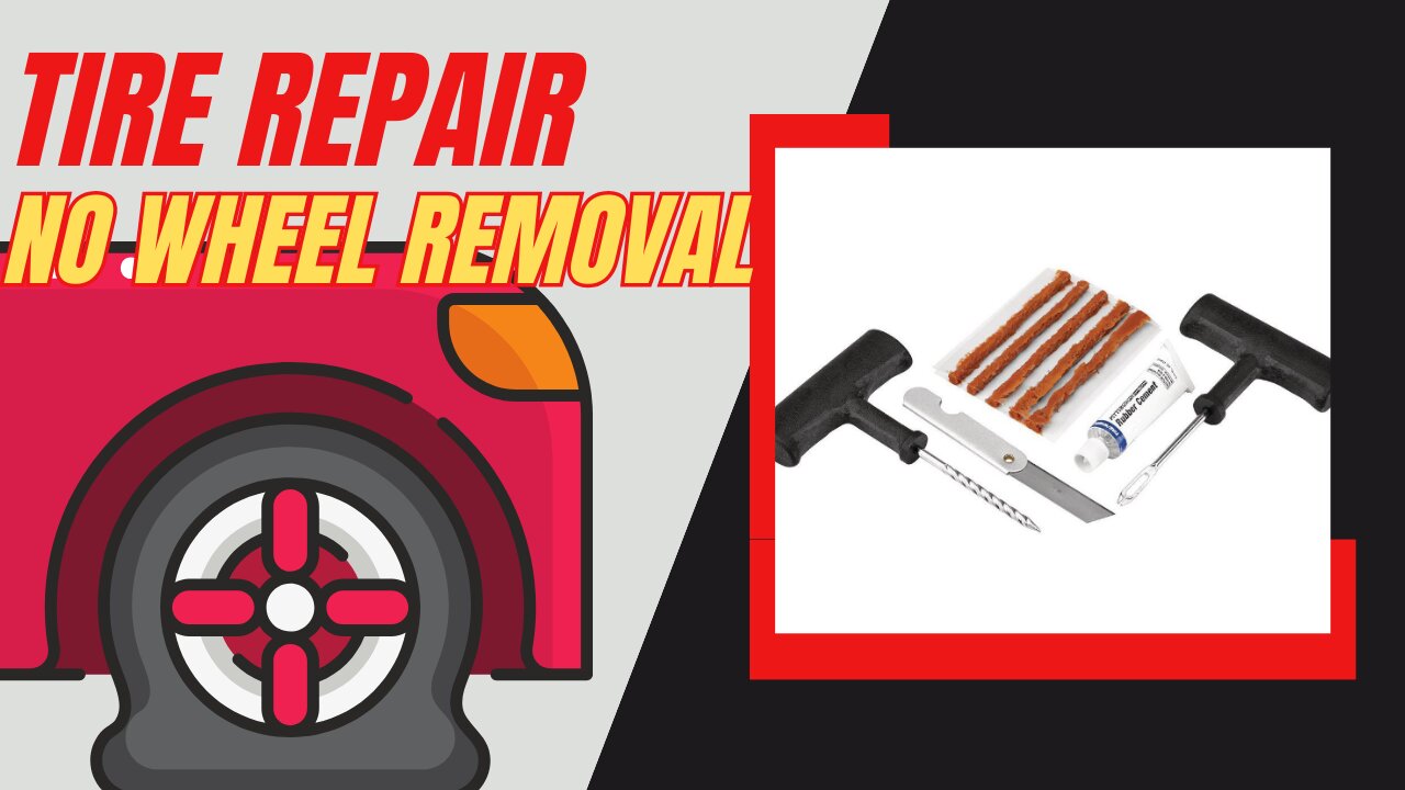 Flat Tire Repair, Easy and Quick!