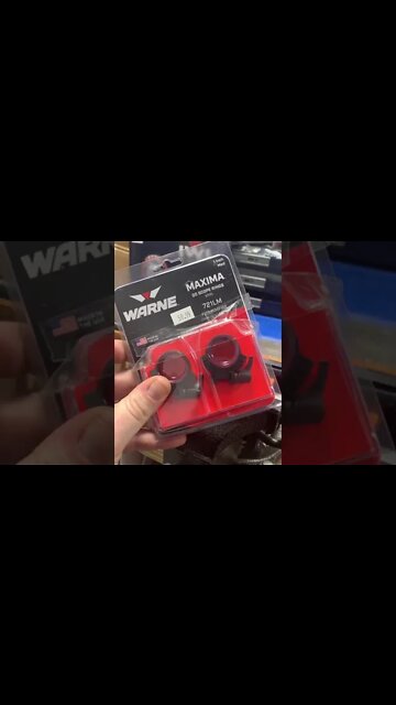 The Best type of Rings to get for a ribbed Scope Mount #shorts