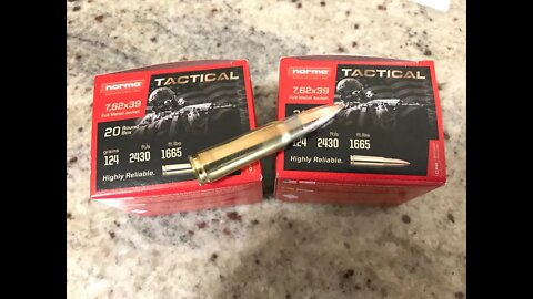 Norma 124gr 7.62x39 Range and Accuracy testing in the Ruger American Ranch series rifle!