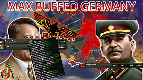 CAN I surrvive a fully BUFFED GERMANY as the USSR | Heats of Iron 4