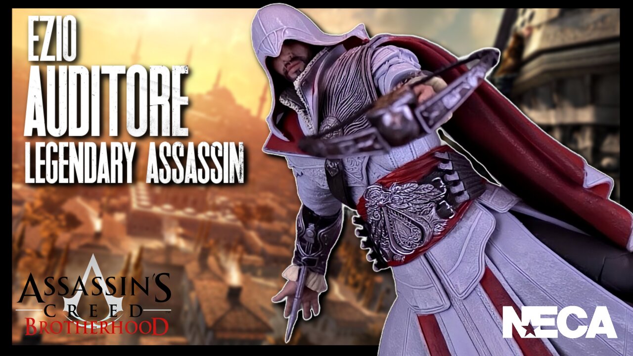 NECA Assassin's Creed Brotherhood Ezio Auditore Action Figure