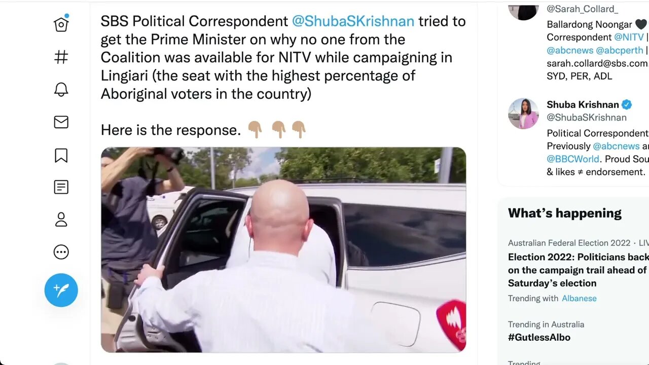 [零分答案] 為什麼在Lingiari（該國原住民選民比例最高的席位）競選時，聯盟中沒有人可以參加NITV ?