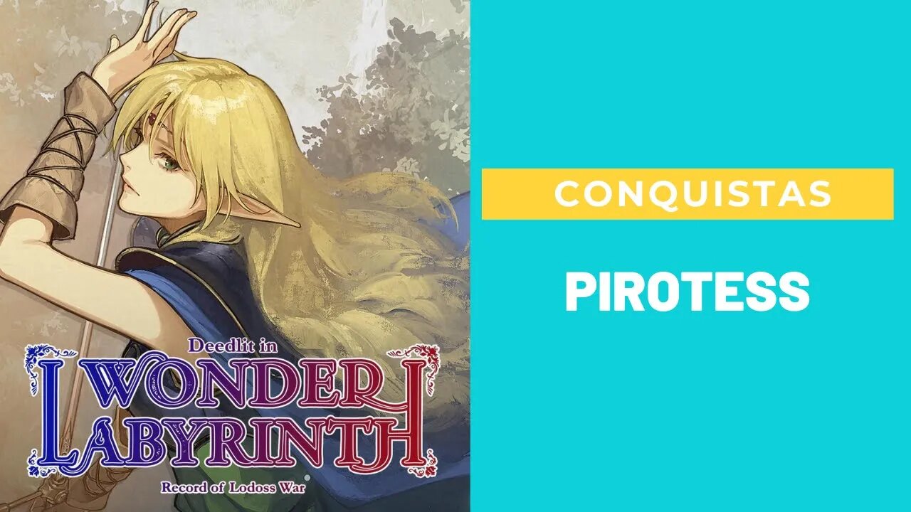 Conquista Pirotess - Record of Lodoss War-Deedlit in Wonder Labyrinth-