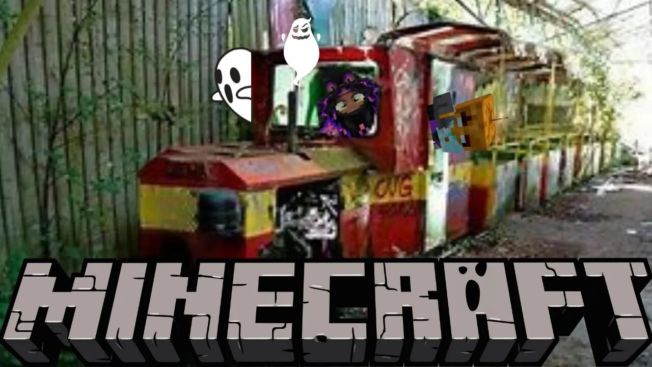 THIS IS MY GRAVE?? RIGHT??? | Minecraft | Spooky Theme Park (3)