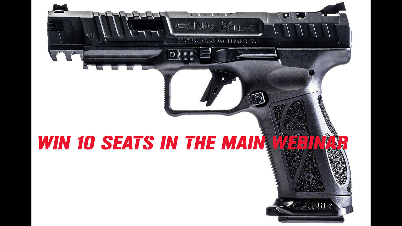 Canik SFx RIVAL-S Dark Side MINI #1 FOR 10 SEATS IN THE MAIN WEBINAR