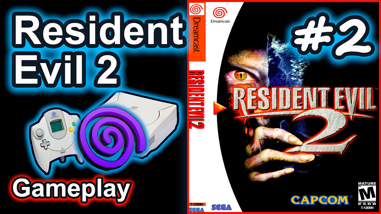 Resident Evil 2 versión Sega Dreamcast (Flycast, Leon GD-ROM, Comentado) #2