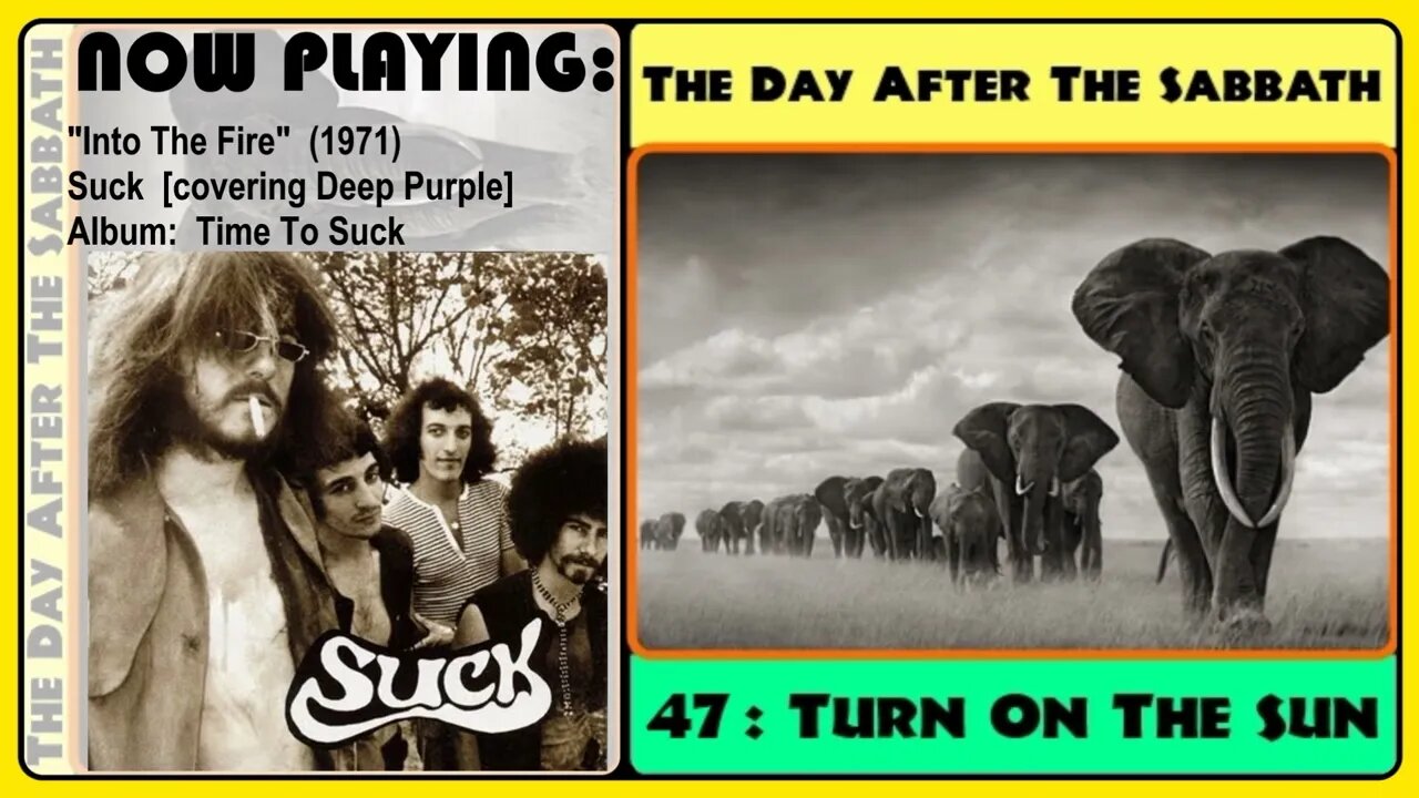 Suck - Into The Fire (Deep Purple cover) [1971 Hard Rock / Heavy Prog Johannesburg South Africa ]