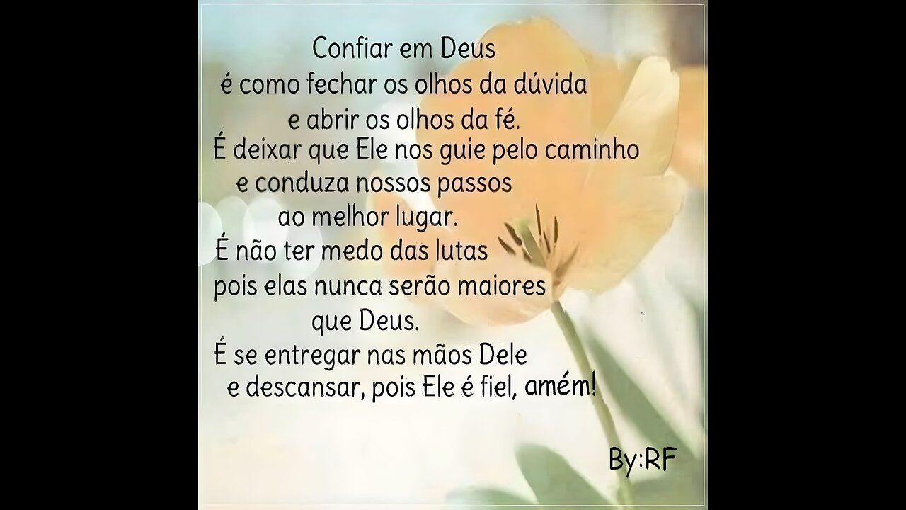 Confiar em Deus