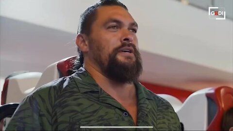 Jason Momoa at the red mountain