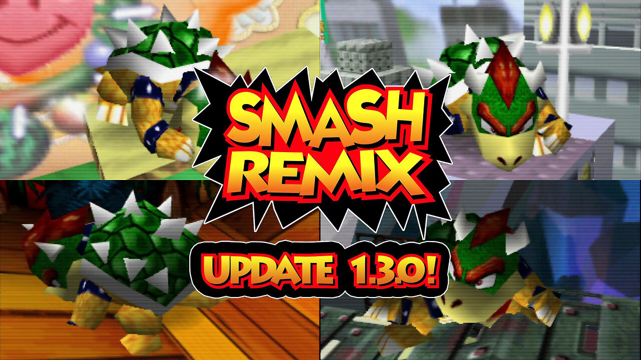 Smash Remix 1.3 - 1P Game - Bowser