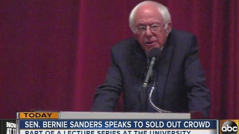 Sen. Bernie Sanders makes pitch to millenials during stop in Baltimore