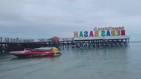 Suasan Pagi Hari Di Beras Basah Bontang