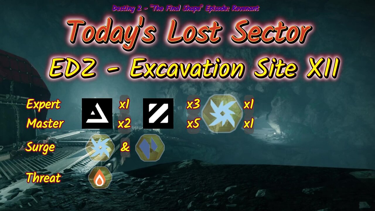 Destiny 2: 12-9-24 Excavation Site XII is the Lost Sector. Operation Seraph Shield Exotic Mission run as well.