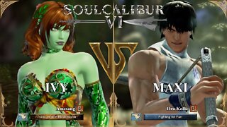 Ivy (Âmesang) VS Maxi (Dru Kollie) (SoulCalibur™ VI: Online)