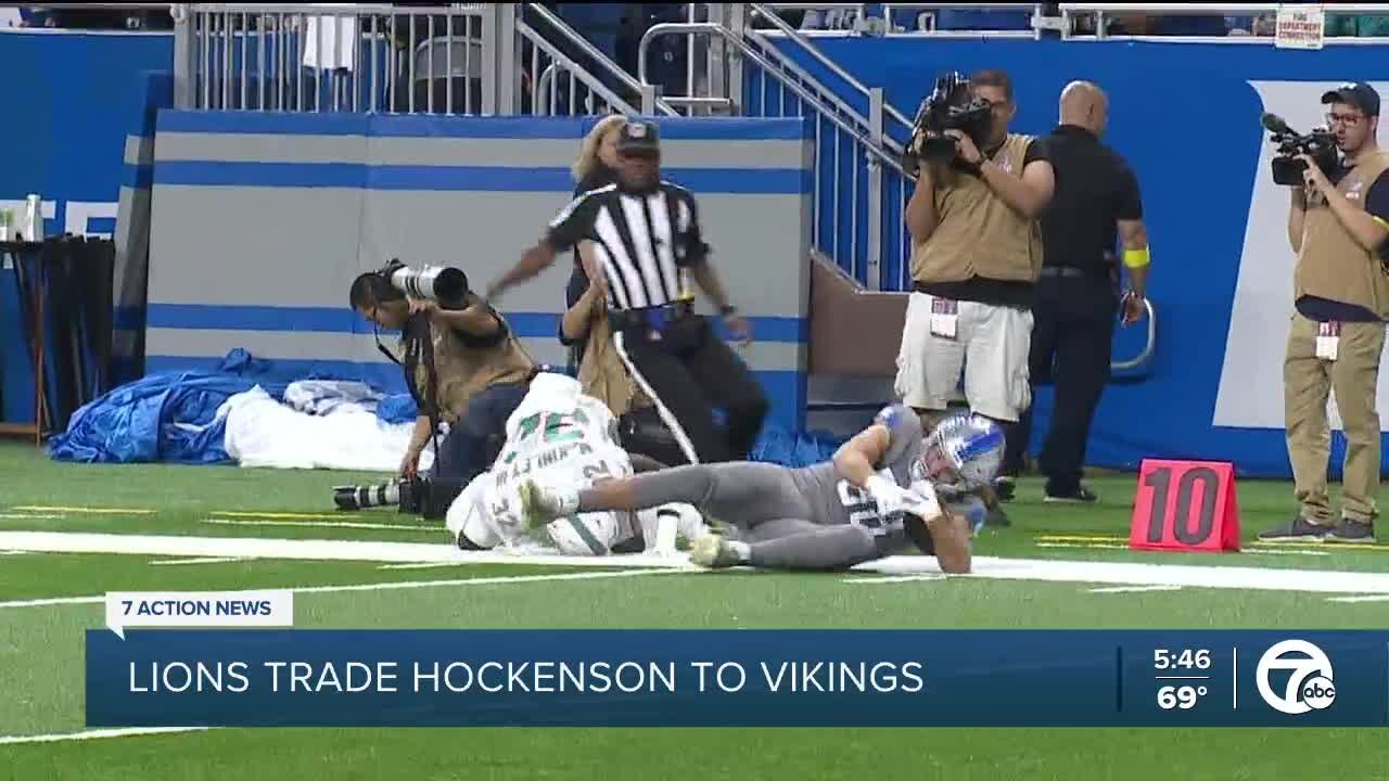 Lions trade TJ Hockenson to Vikings