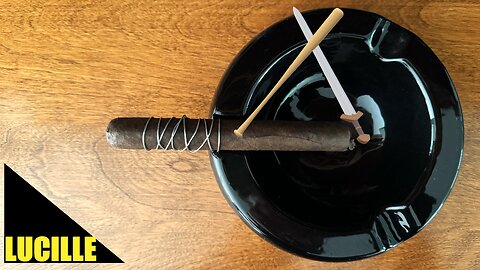 Lucille, not just a bat but a cigar by Ezra Zion!