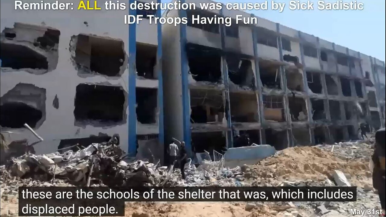 Jabalia Camp PT2 Jaw Dropping Staggering Destruction Everywhere From Sick Sadistic IDF Troops Fun